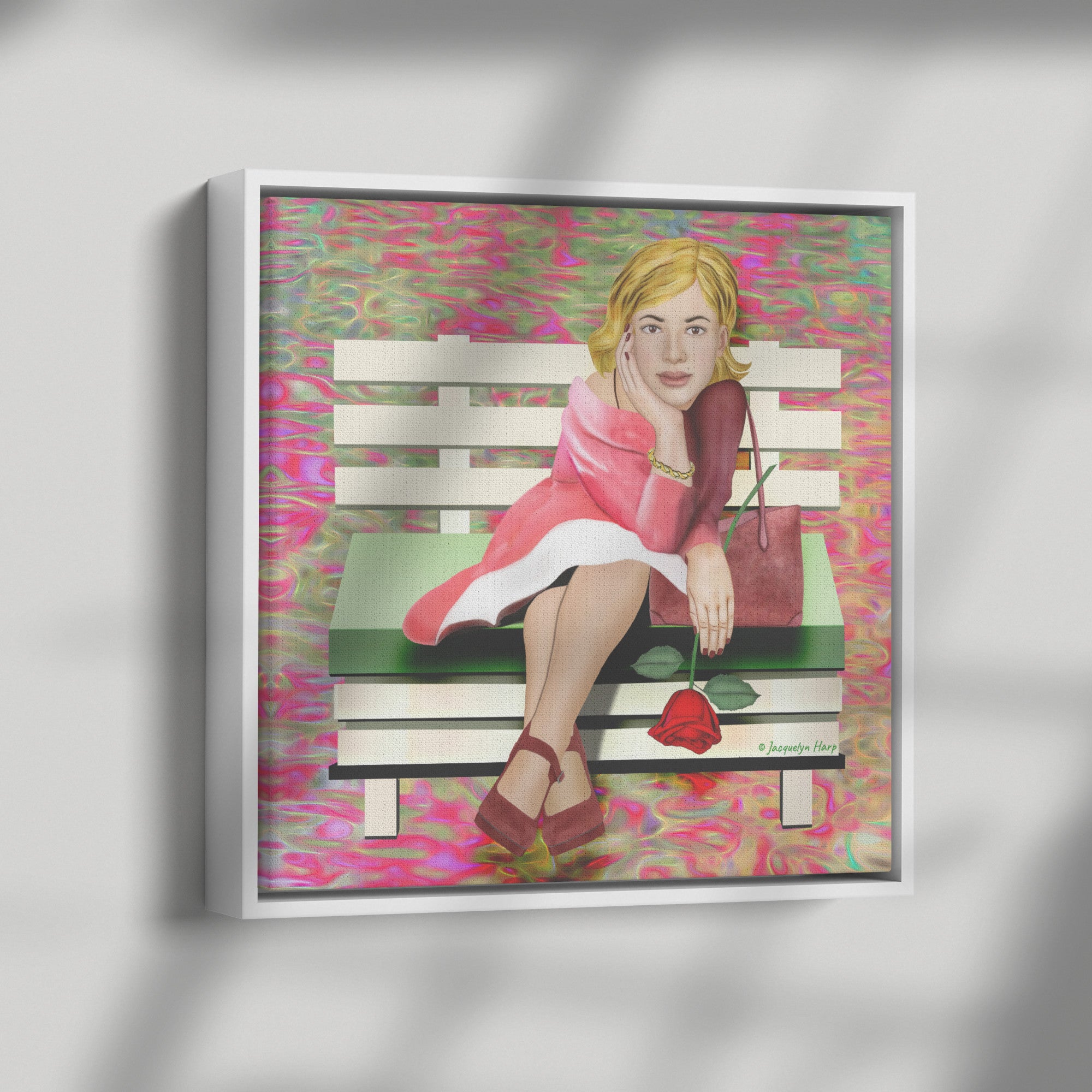 She Waits - Framed Art