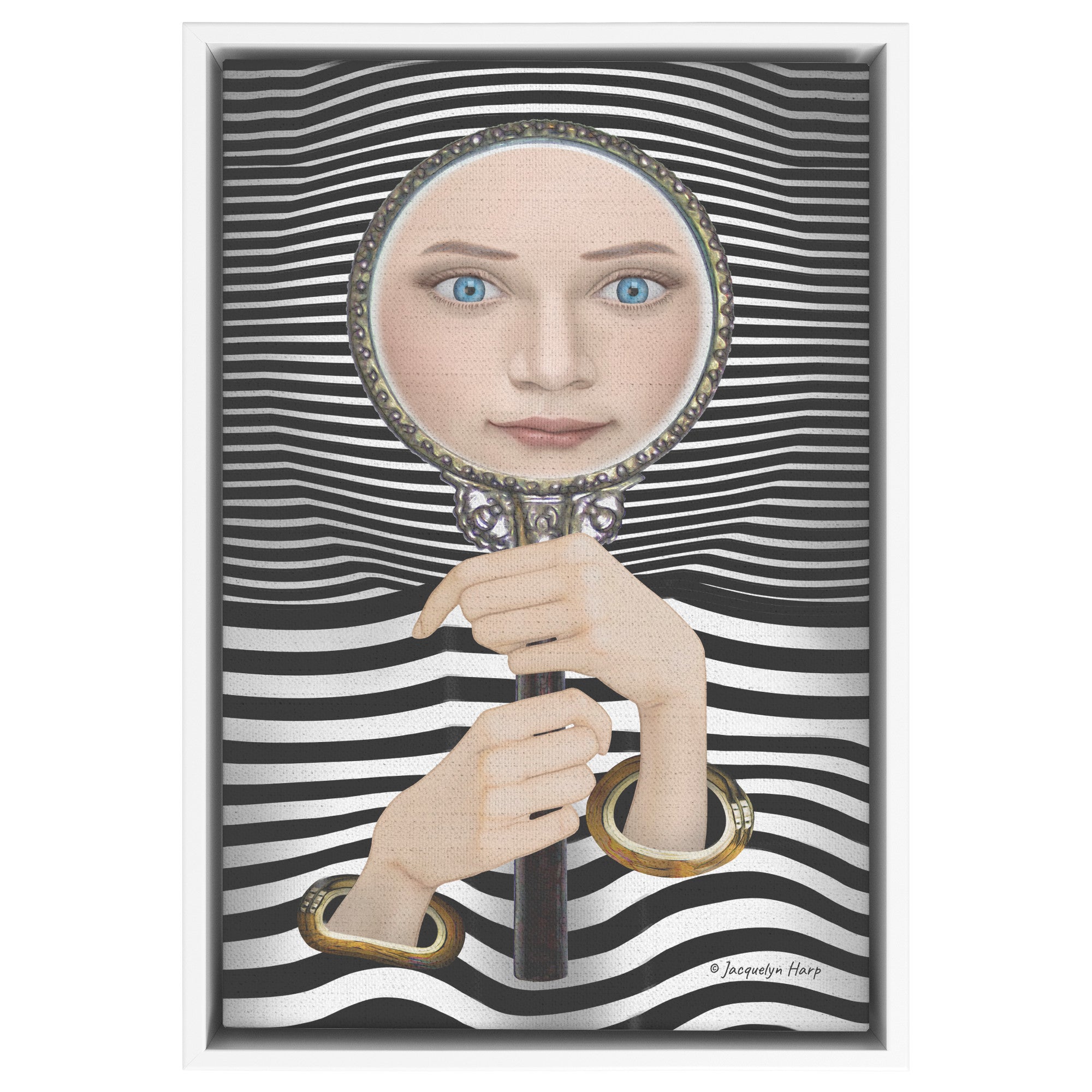 The Looking Glass - Framed Art