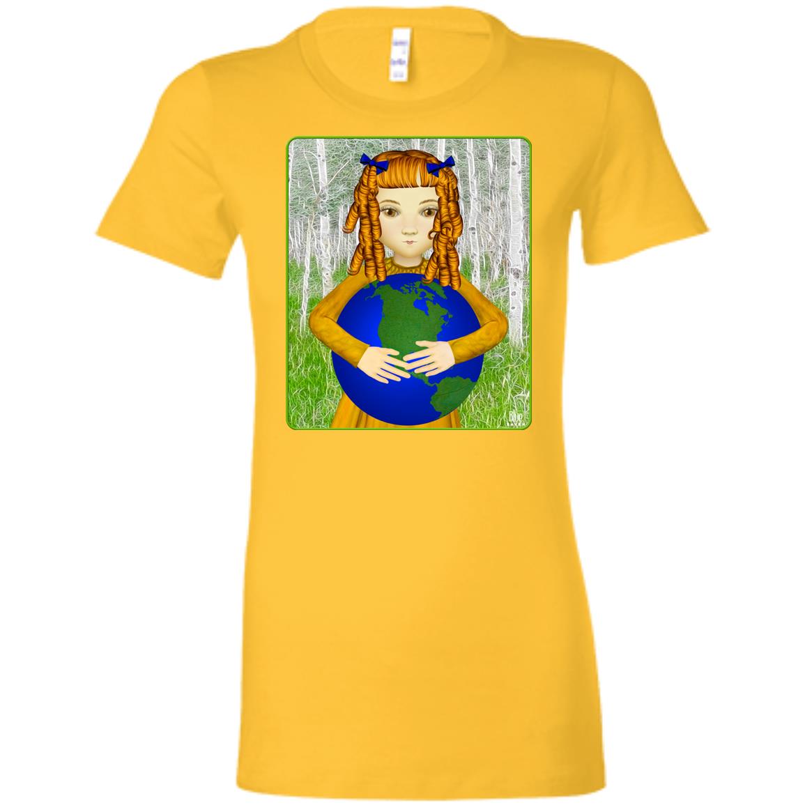 Save My World - Women's Fitted T-Shirt