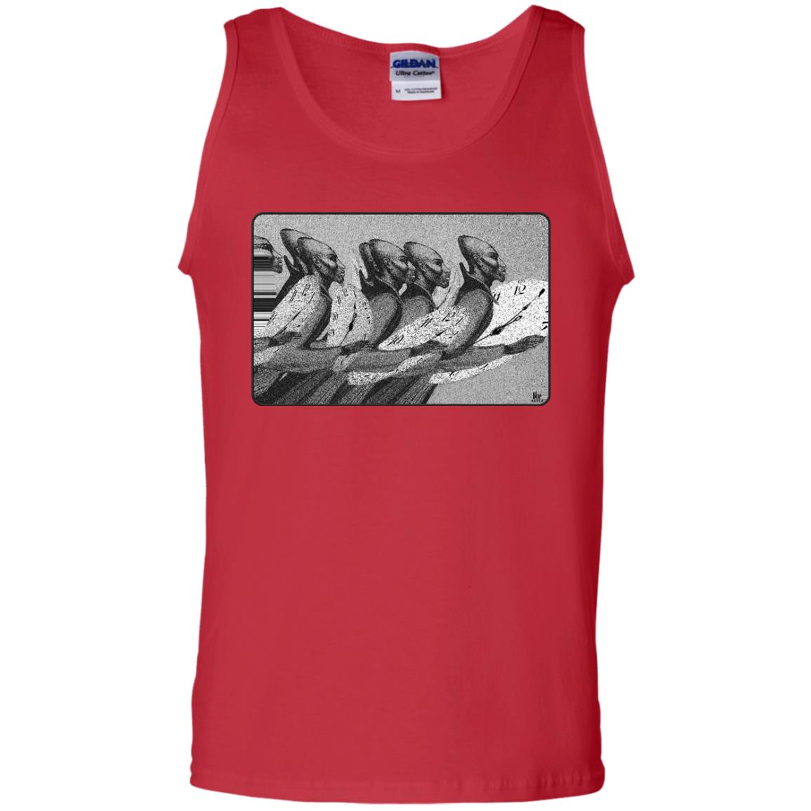 Time Marching On - B&W - Men's Tank Top