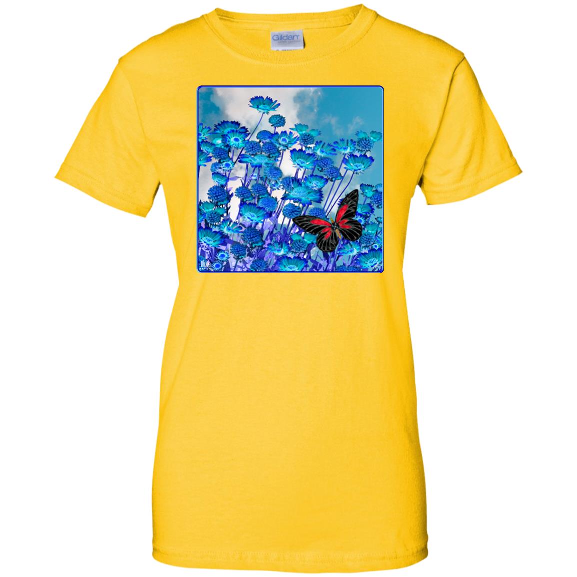 Blue Daisies - Women's Relaxed Fit T-Shirt