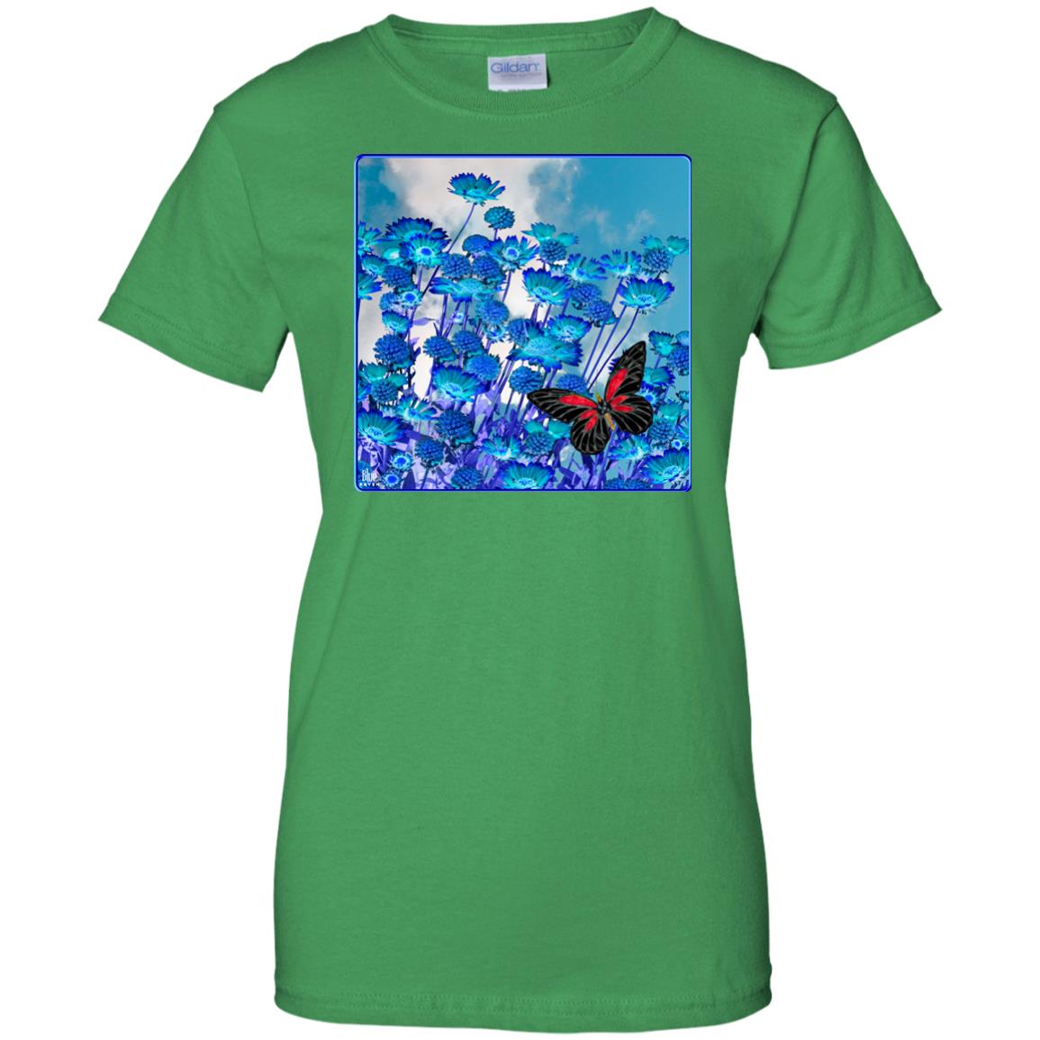 Blue Daisies - Women's Relaxed Fit T-Shirt