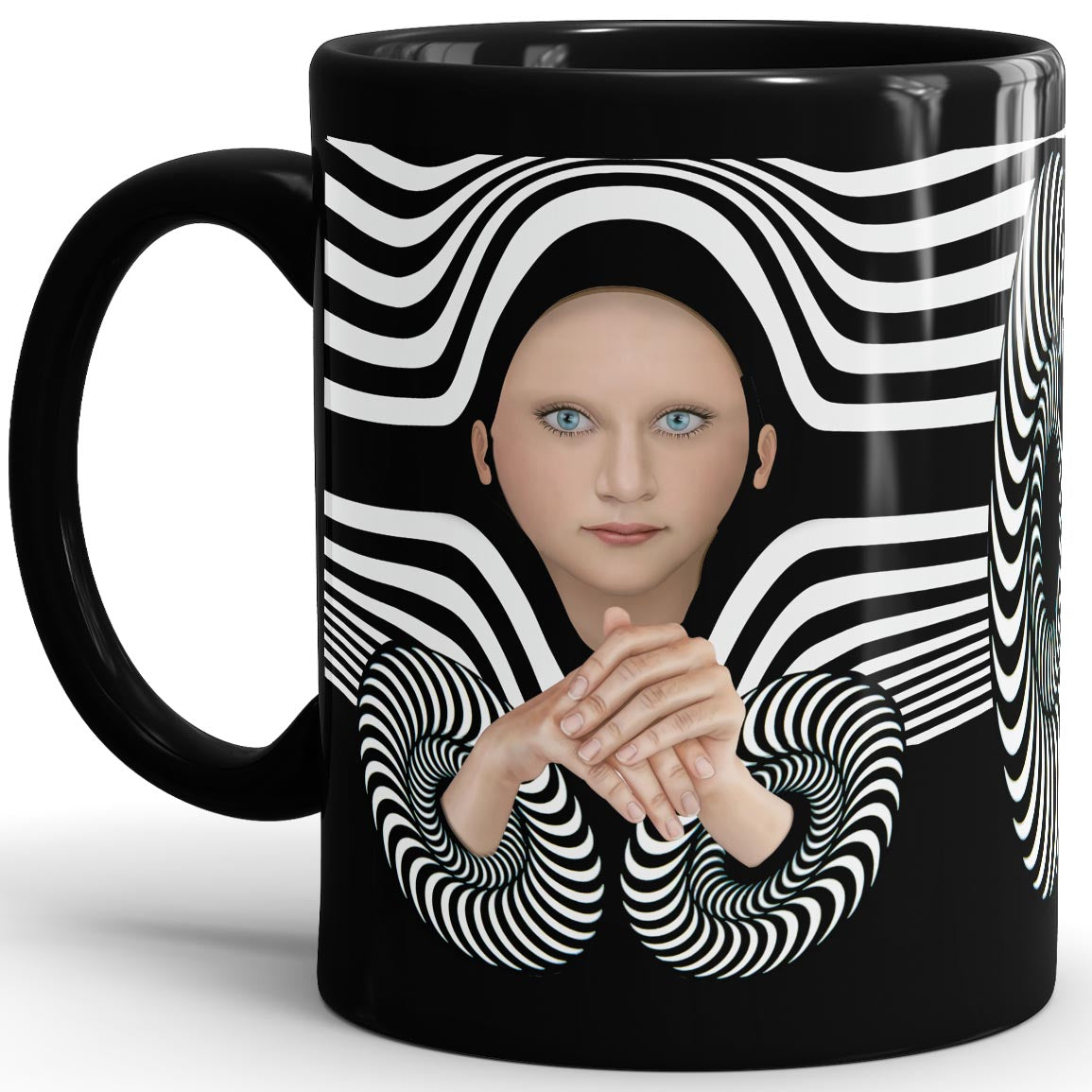 2216 - 11oz Black Mug