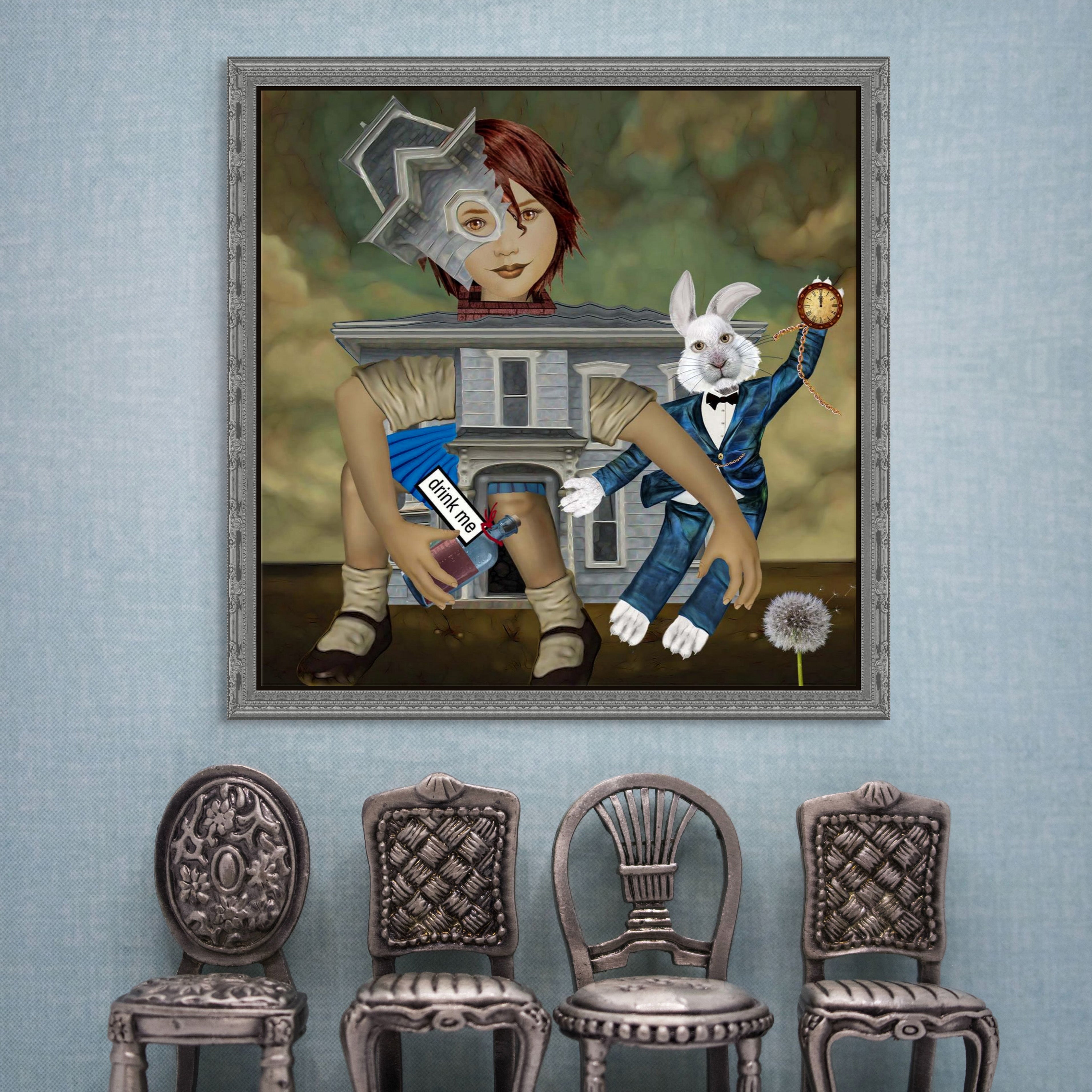 Alice Breaks The House - Canvas Art