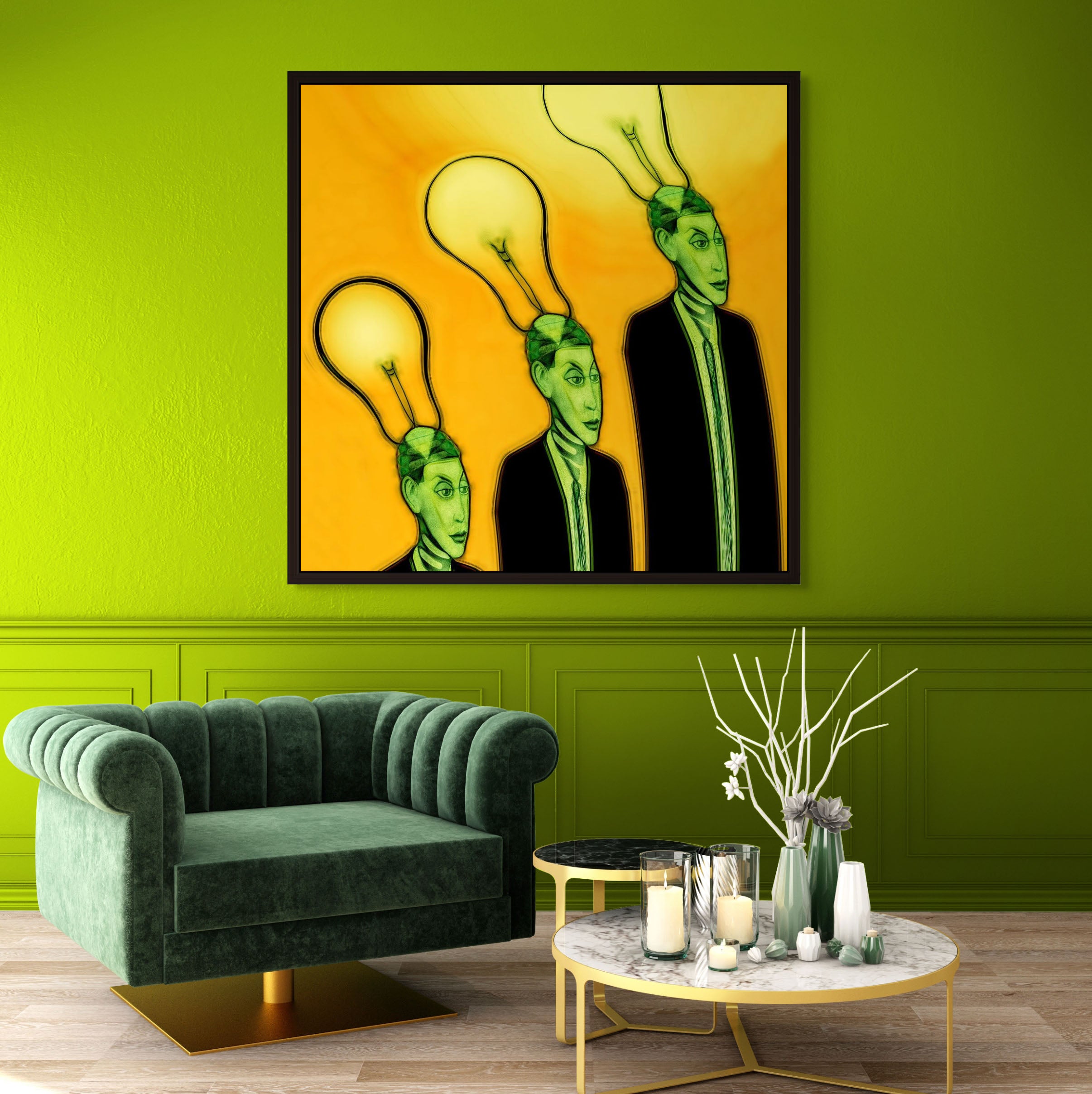 Brighter Idea - Canvas Art