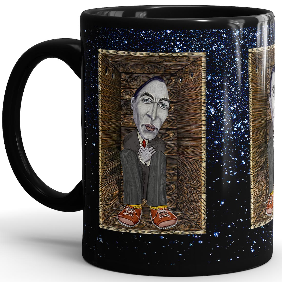 Cosmic Dream Box - 11oz Black Mug