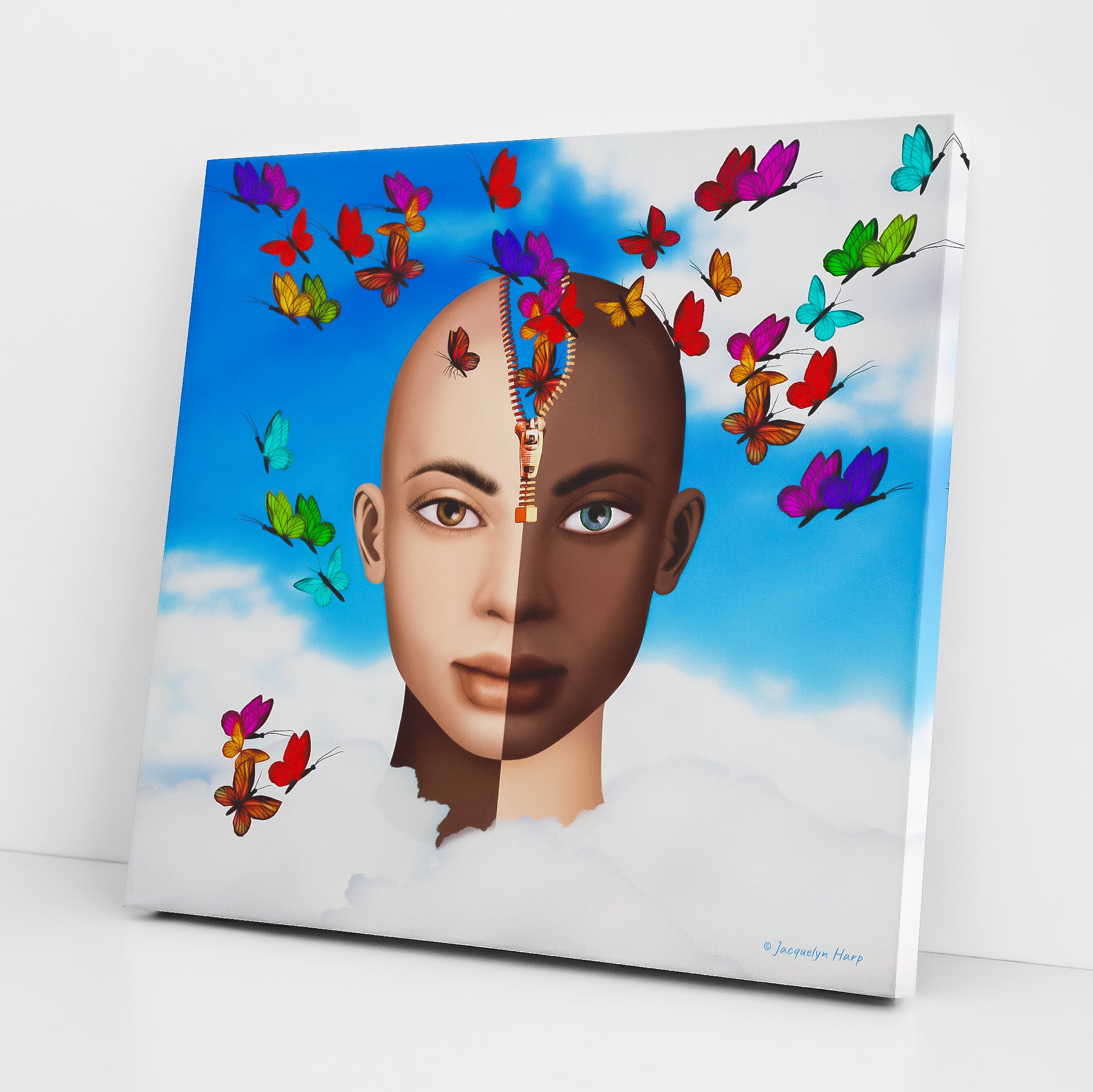 Color Of Our Thoughts - Canvas Art