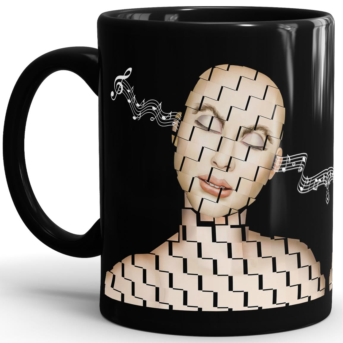 Dancing In The Dark - 11oz Black Mug