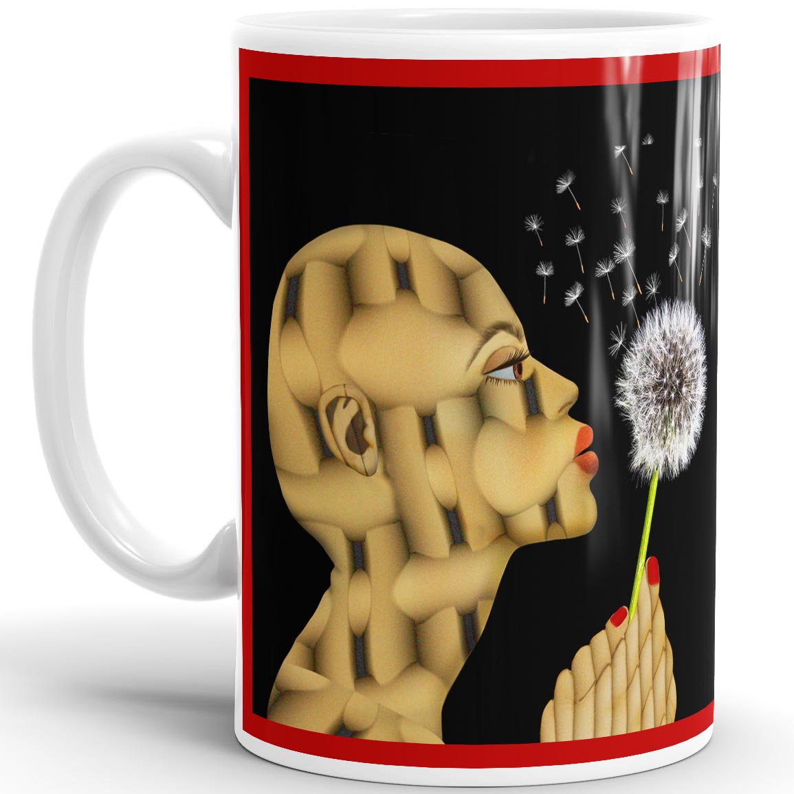 Dandelion In The Dark - 15oz White Mug
