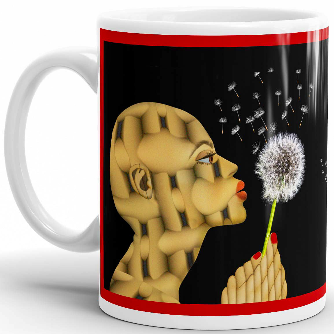 Dandelion In The Dark -11oz White Mug