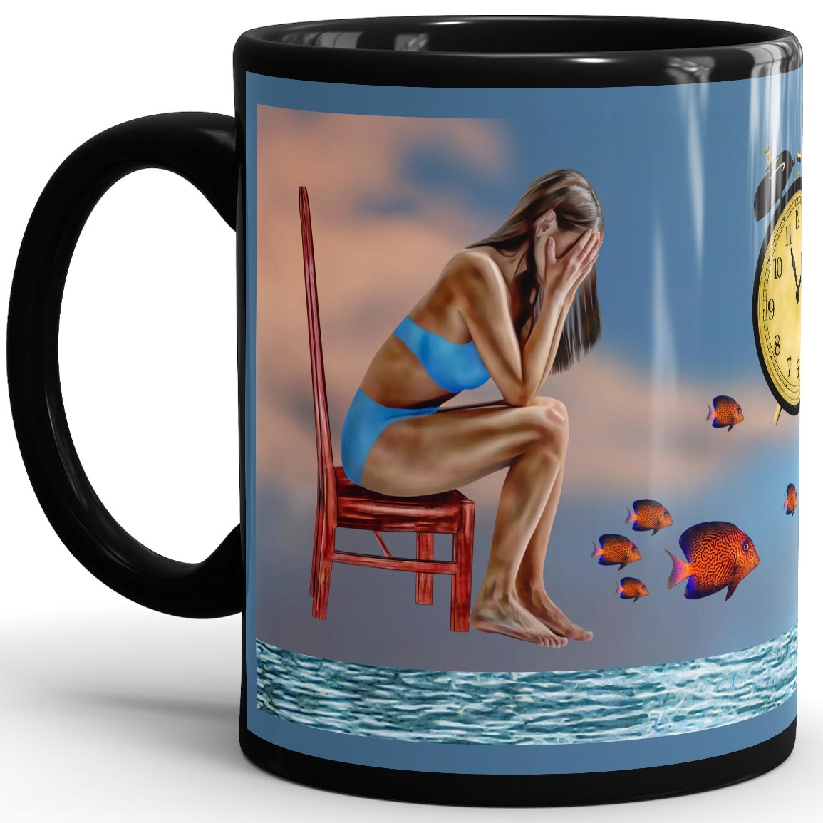 Dream No. 9 - 11oz Black Mug