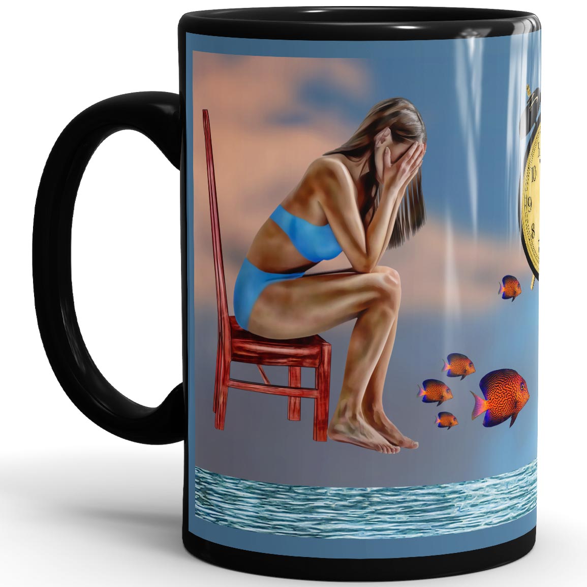 Dream No. 9 -15oz Black Mug