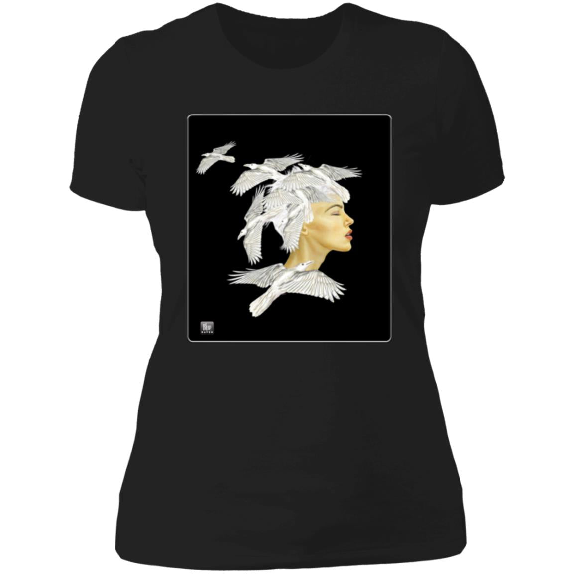 Raven Flight - Women's Fitted T-Shirt