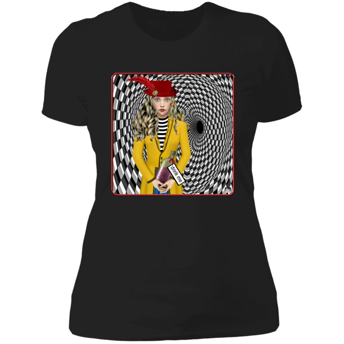 Portrait Of Alice - Women's Fitted T-Shirt