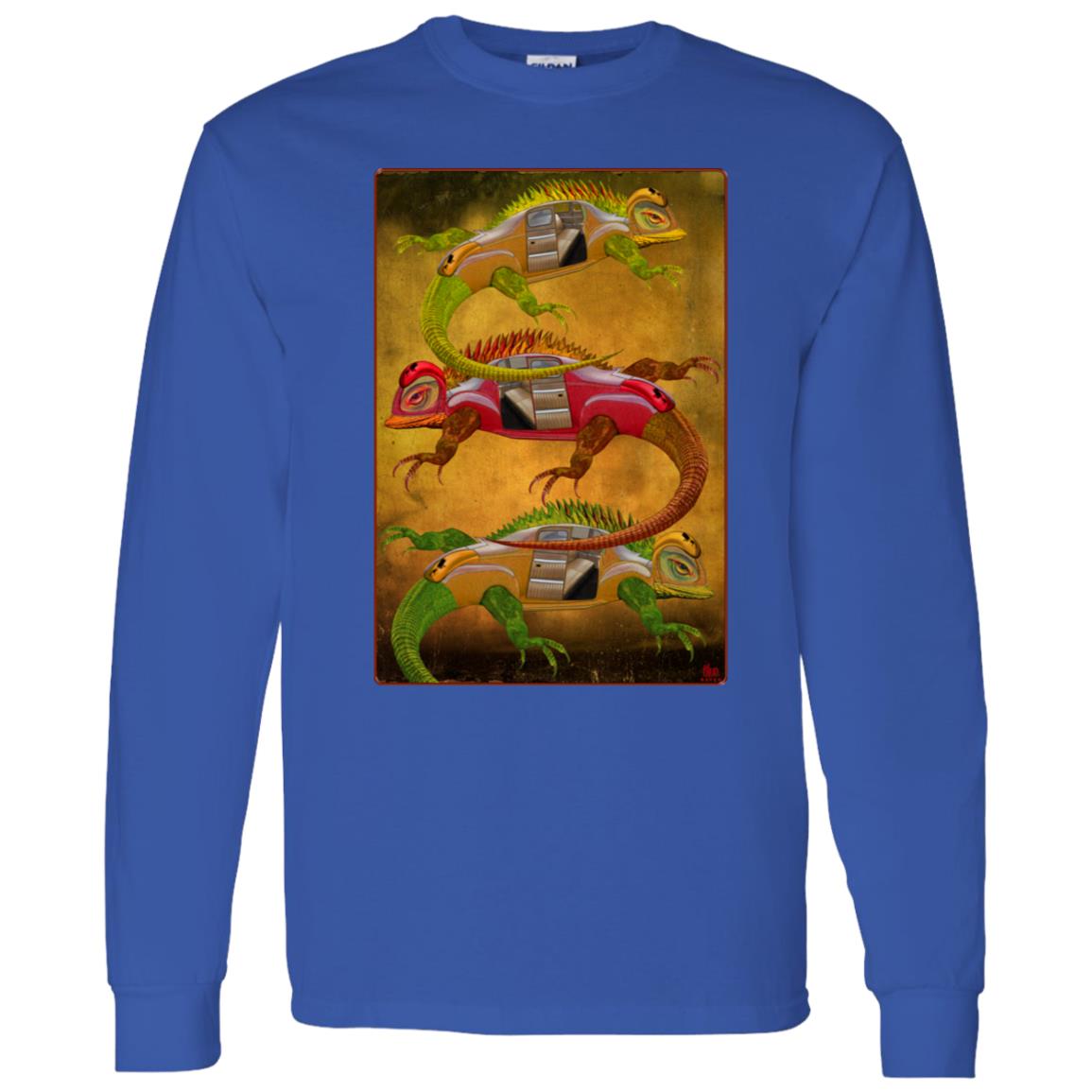 Uber Lizards - Men's Long Sleeve T-Shirt