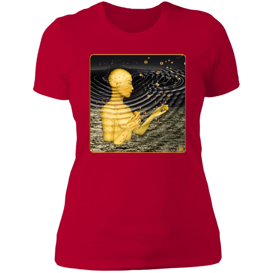 Ripples In The Multiverse - Women's Fitted T-Shirt