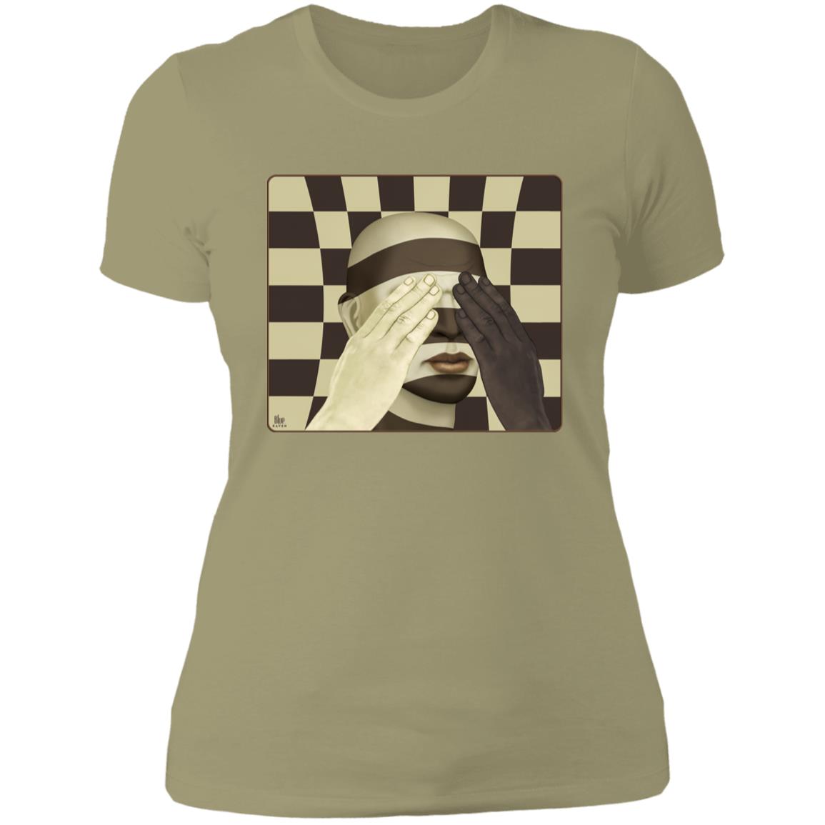 Color Blind - Women's Fitted T-Shirt