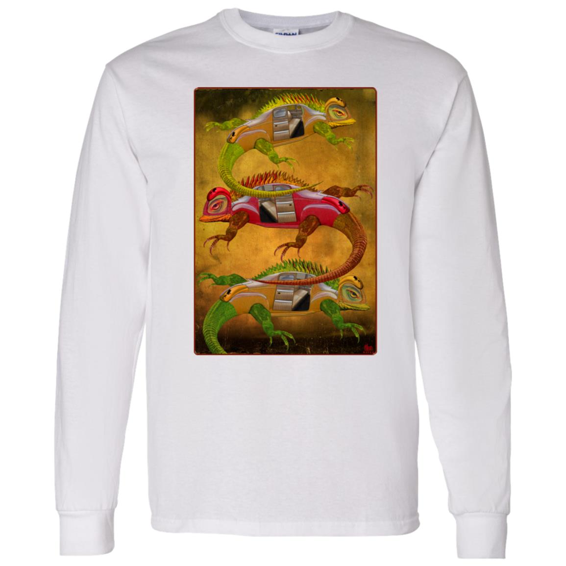 Uber Lizards - Men's Long Sleeve T-Shirt