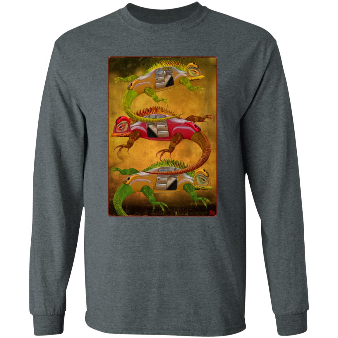 Uber Lizards - Men's Long Sleeve T-Shirt