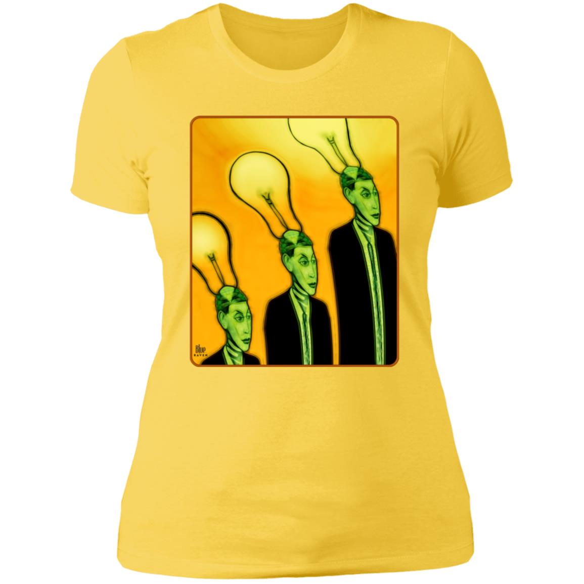 Brighter Idea - Women's Fitted T-Shirt