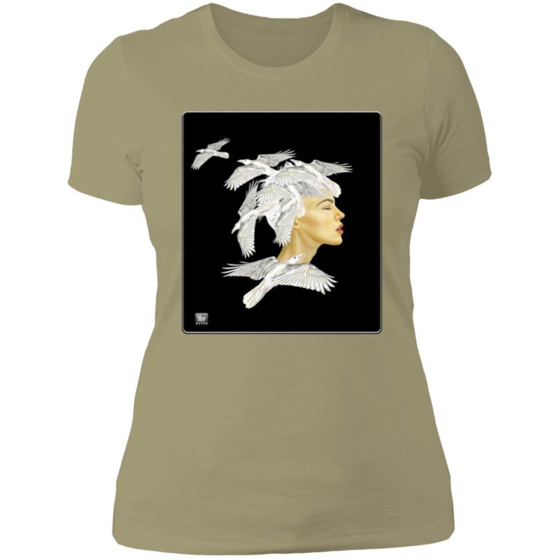 Raven Flight - Women's Fitted T-Shirt