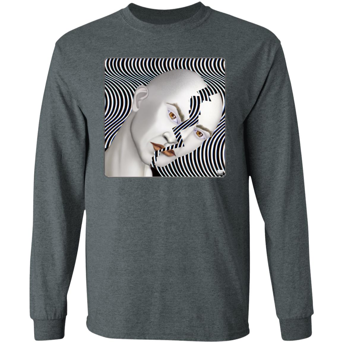 Cracked Until Coffee - Men's Long Sleeve T-Shirt