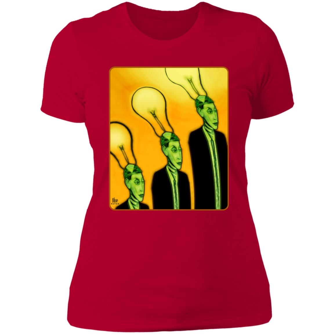 Brighter Idea - Women's Fitted T-Shirt