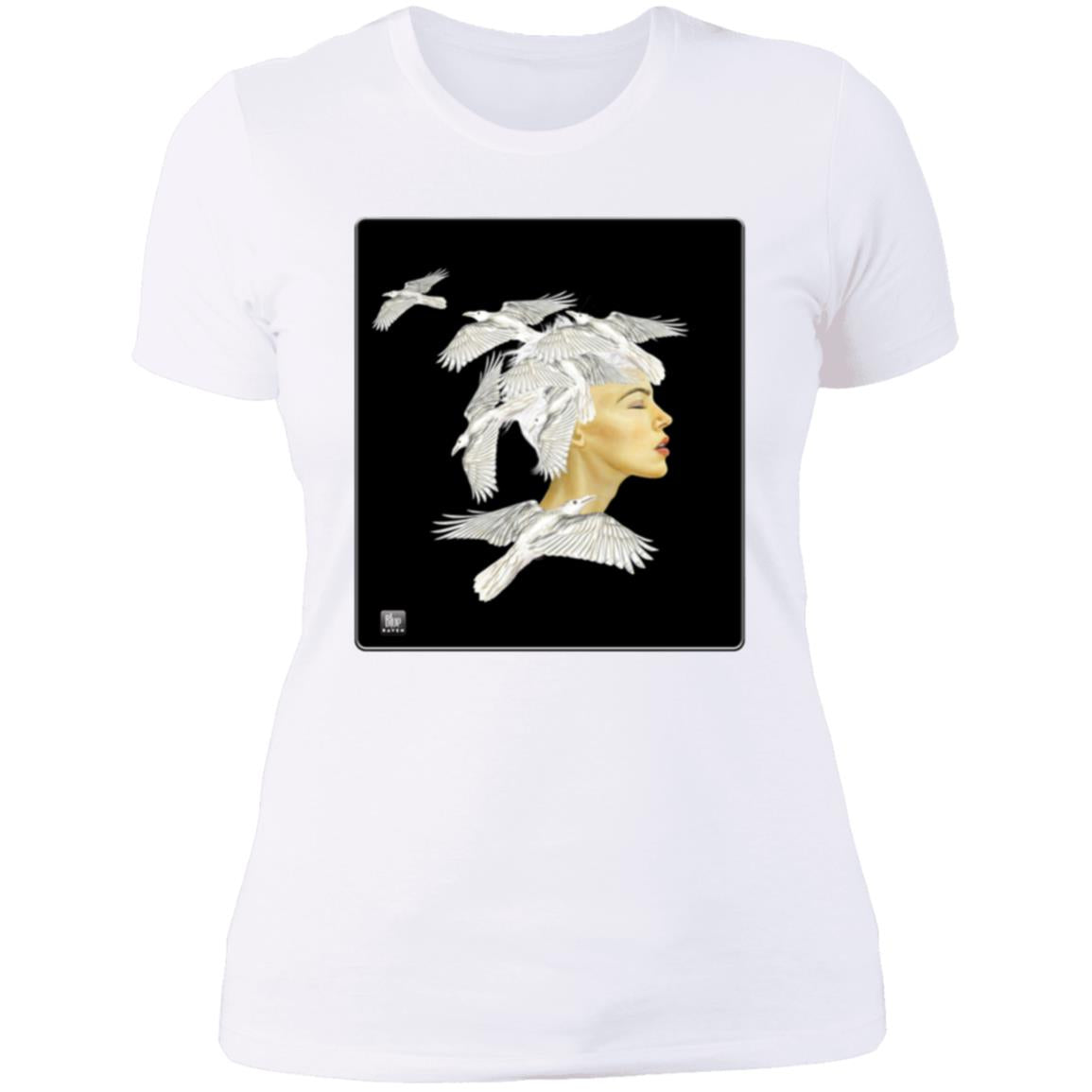 Raven Flight - Women's Fitted T-Shirt