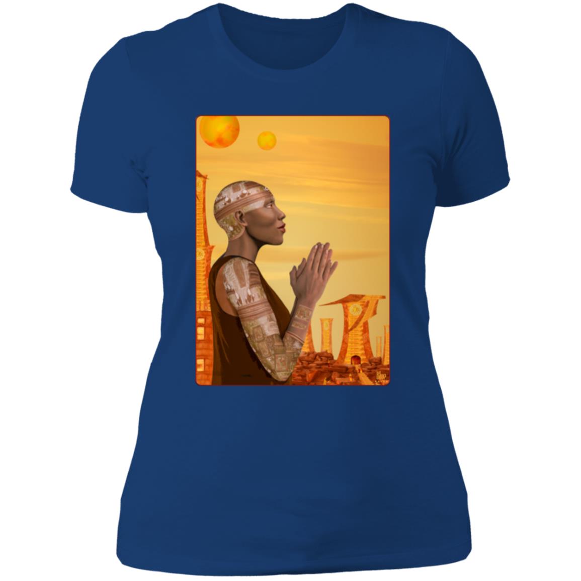 A Different Sky - Women's Fitted T-Shirt