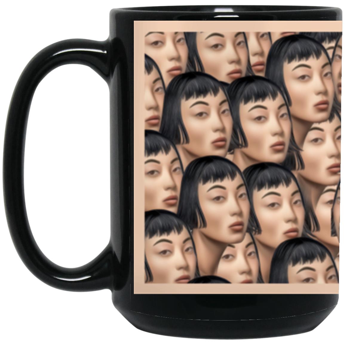 Multiplicity -15oz Black Mug