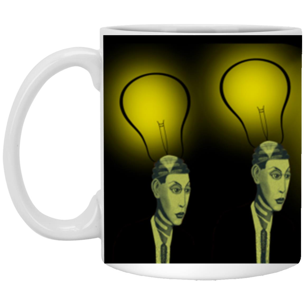 Inspiration In The Dark -11oz White Mug