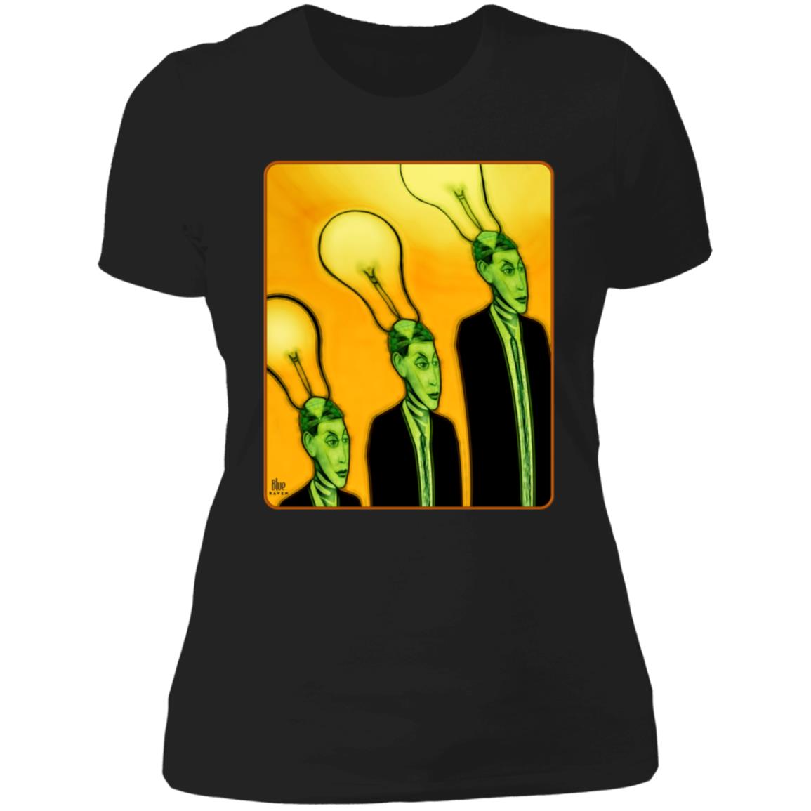 Brighter Idea - Women's Fitted T-Shirt