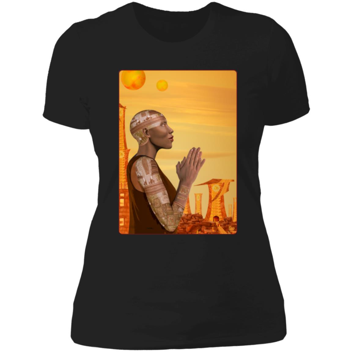 A Different Sky - Women's Fitted T-Shirt