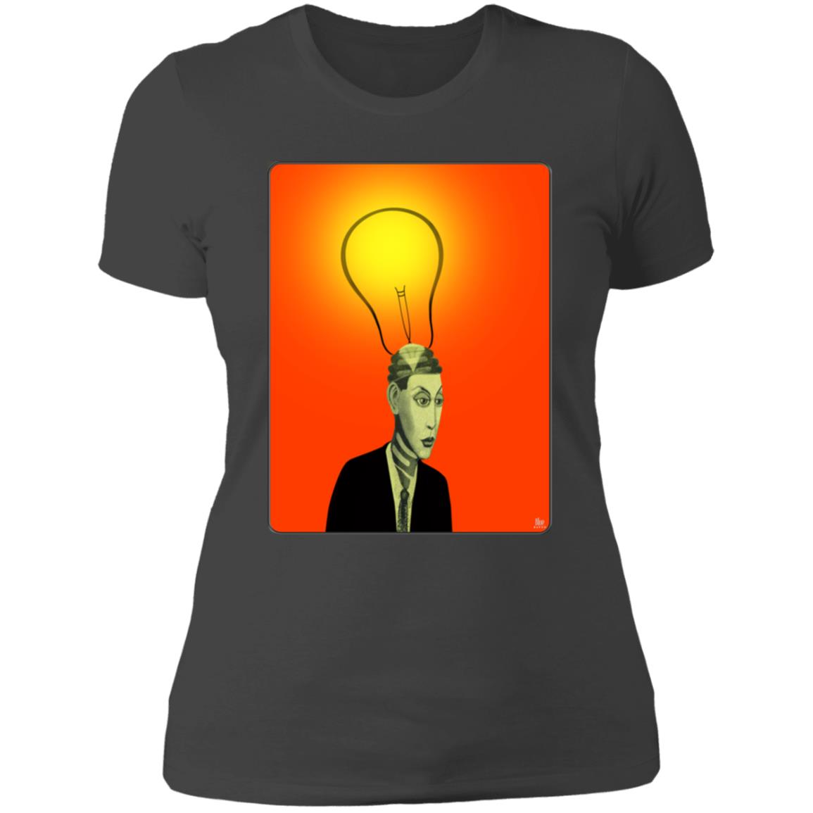 Bright Idea - Women's Fitted T-Shirt