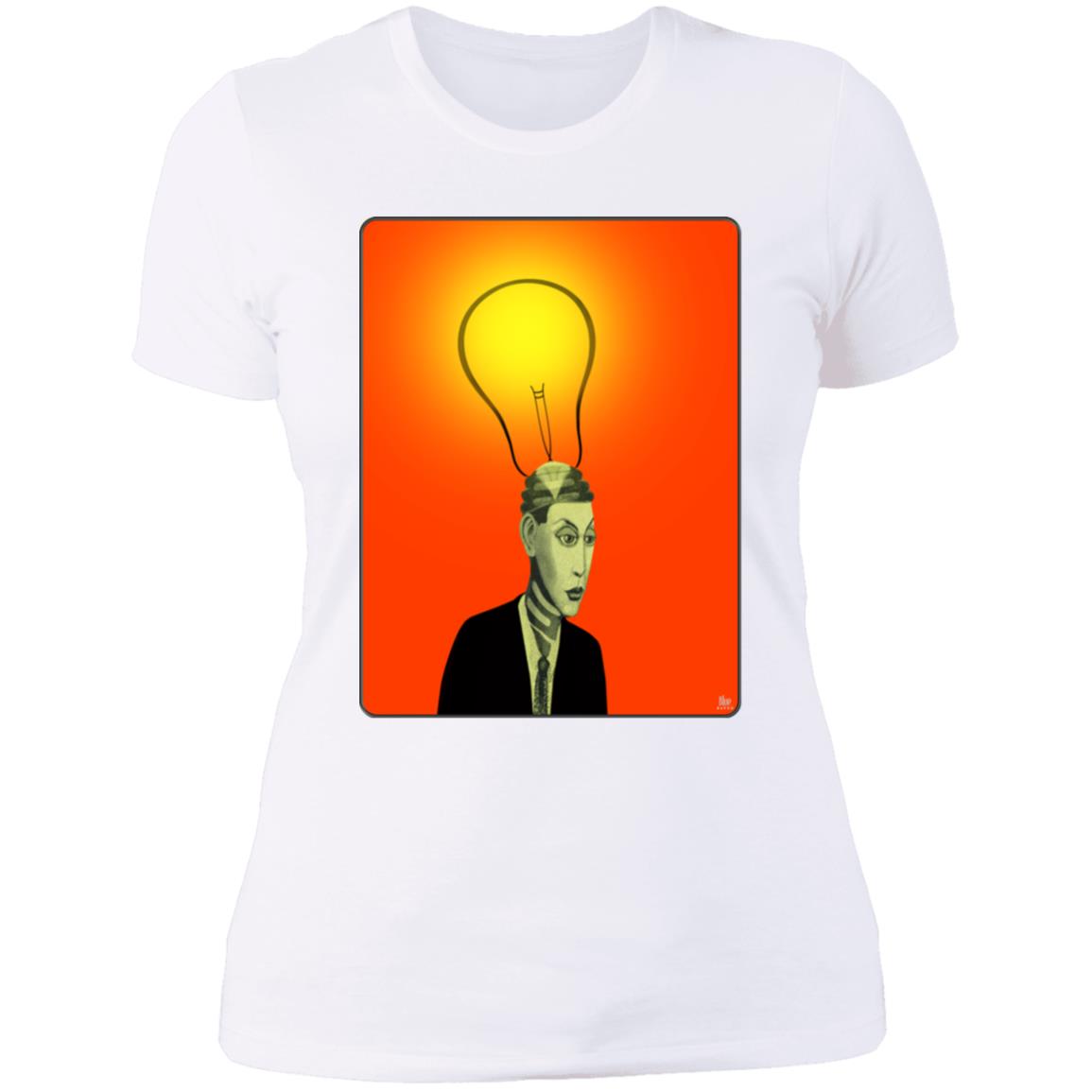 Bright Idea - Women's Fitted T-Shirt