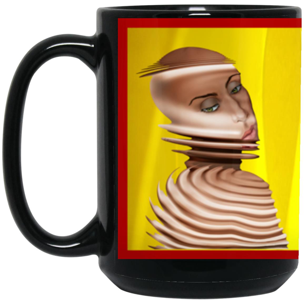 Enigmatic Dimensions -15oz Black Mug