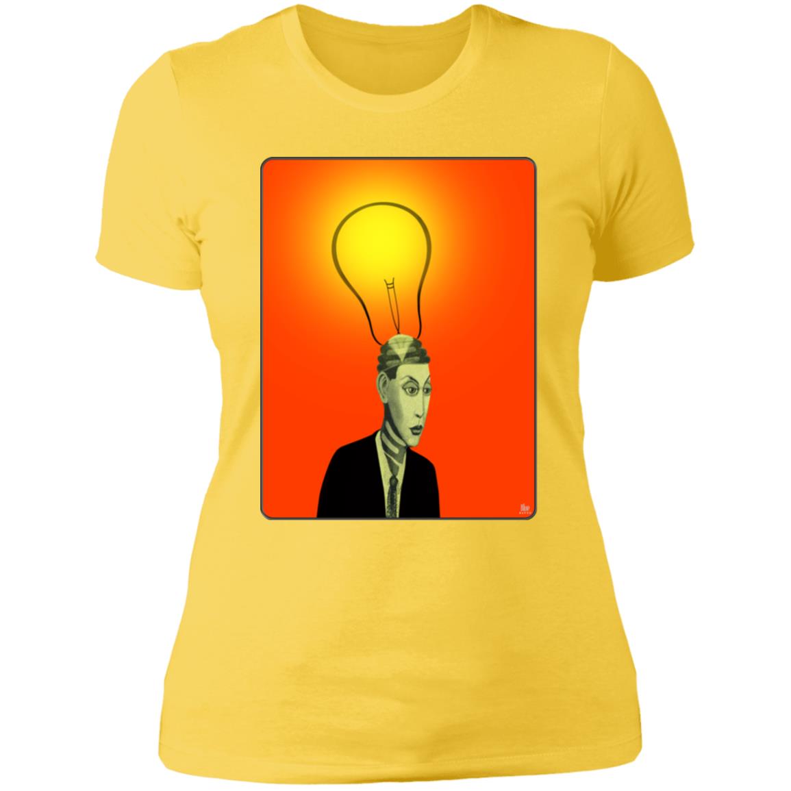 Bright Idea - Women's Fitted T-Shirt