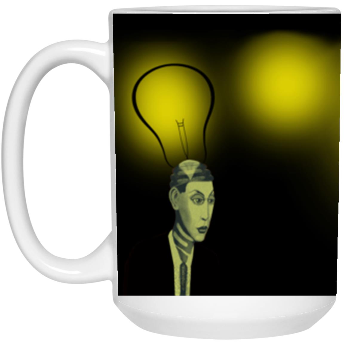 Inspiration In The Dark - 15oz White Mug