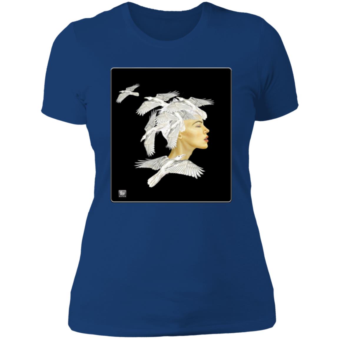 Raven Flight - Women's Fitted T-Shirt