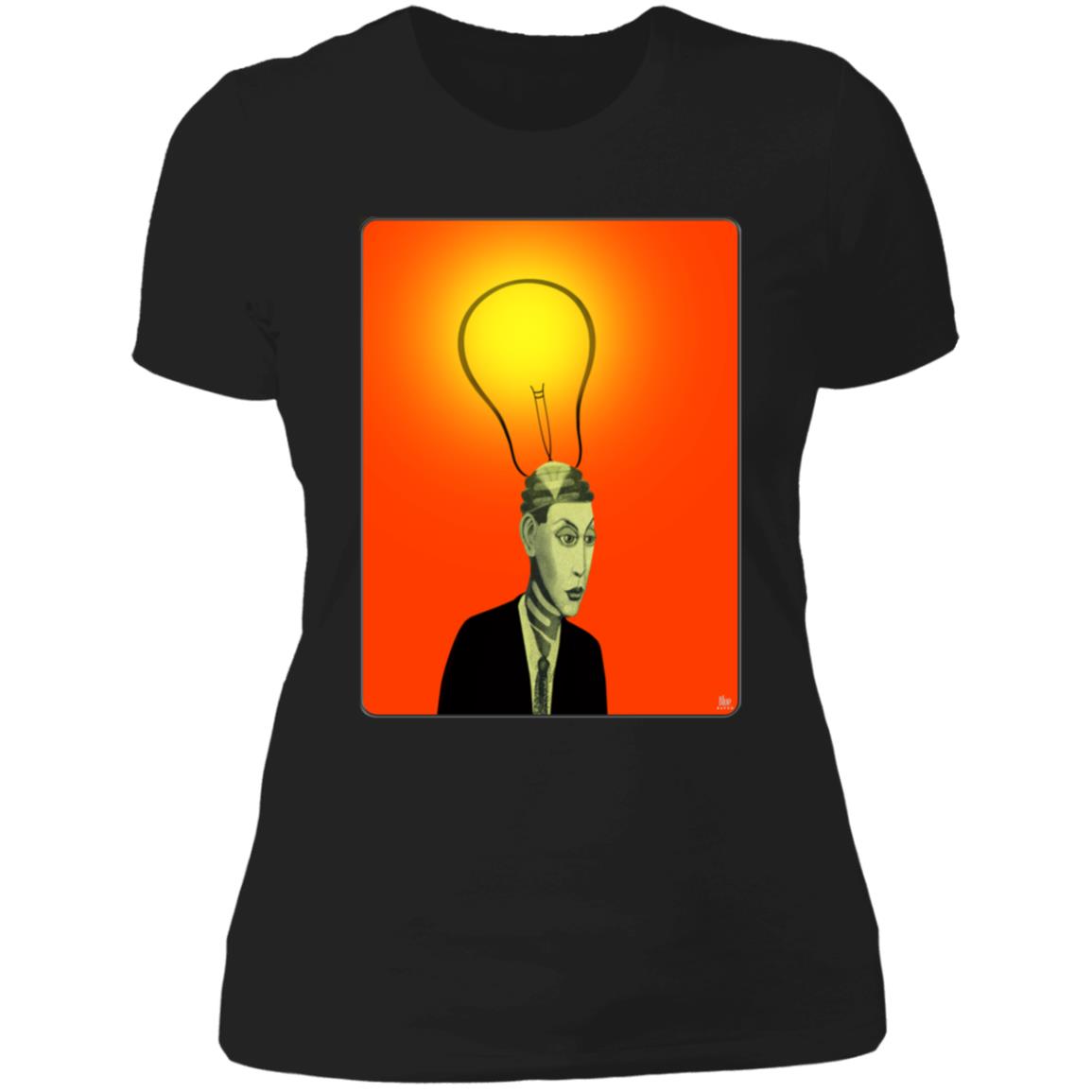 Bright Idea - Women's Fitted T-Shirt