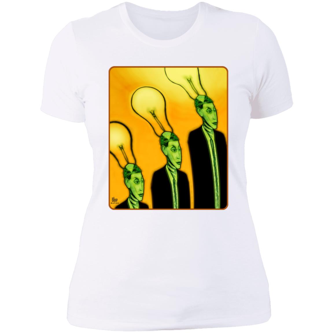 Brighter Idea - Women's Fitted T-Shirt