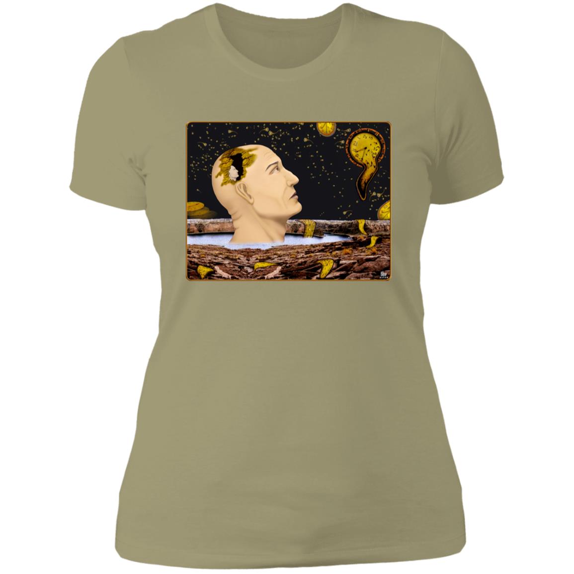 Earth Time Running Out - Women's Fitted T-Shirt