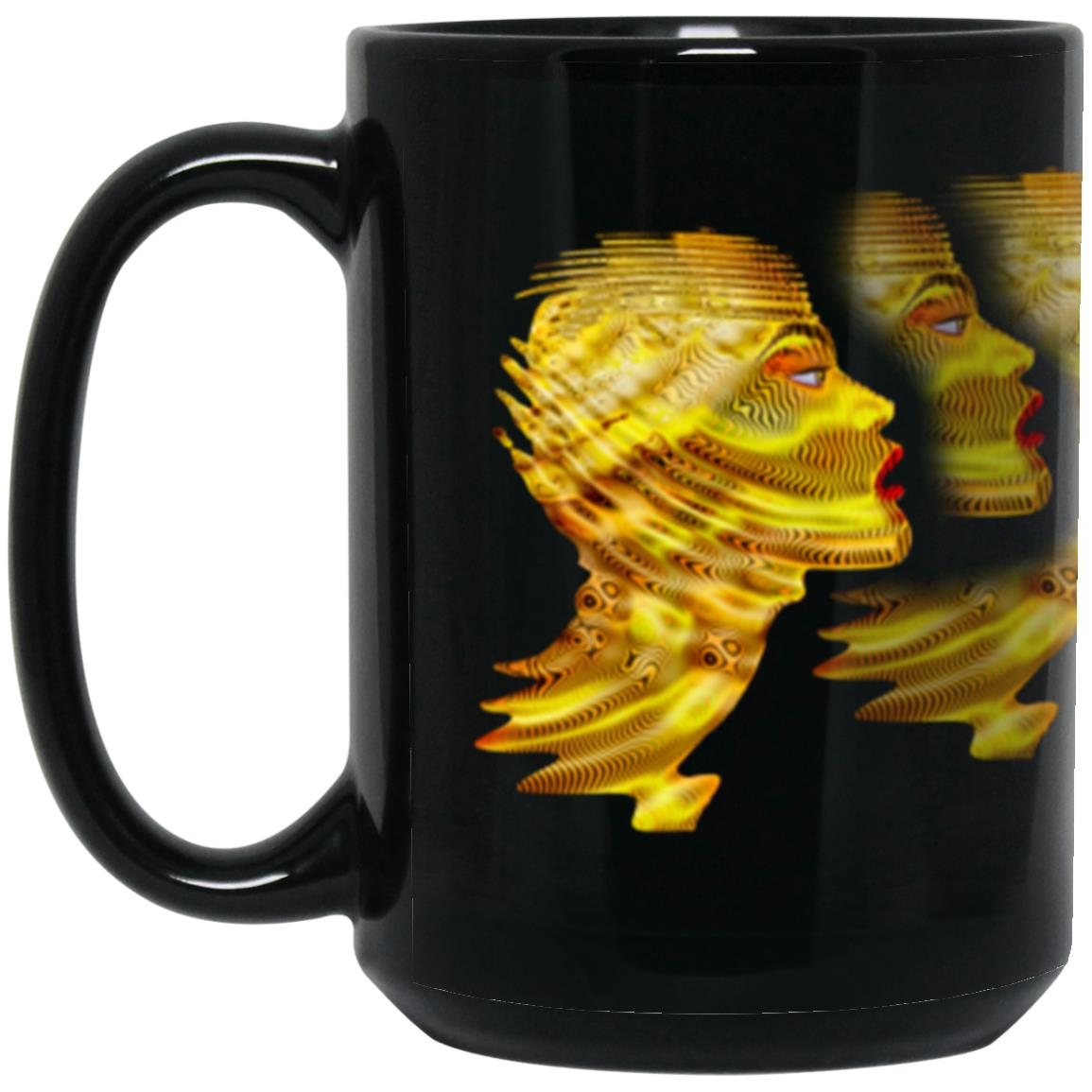 Everything Is Energy -15oz Black Mug