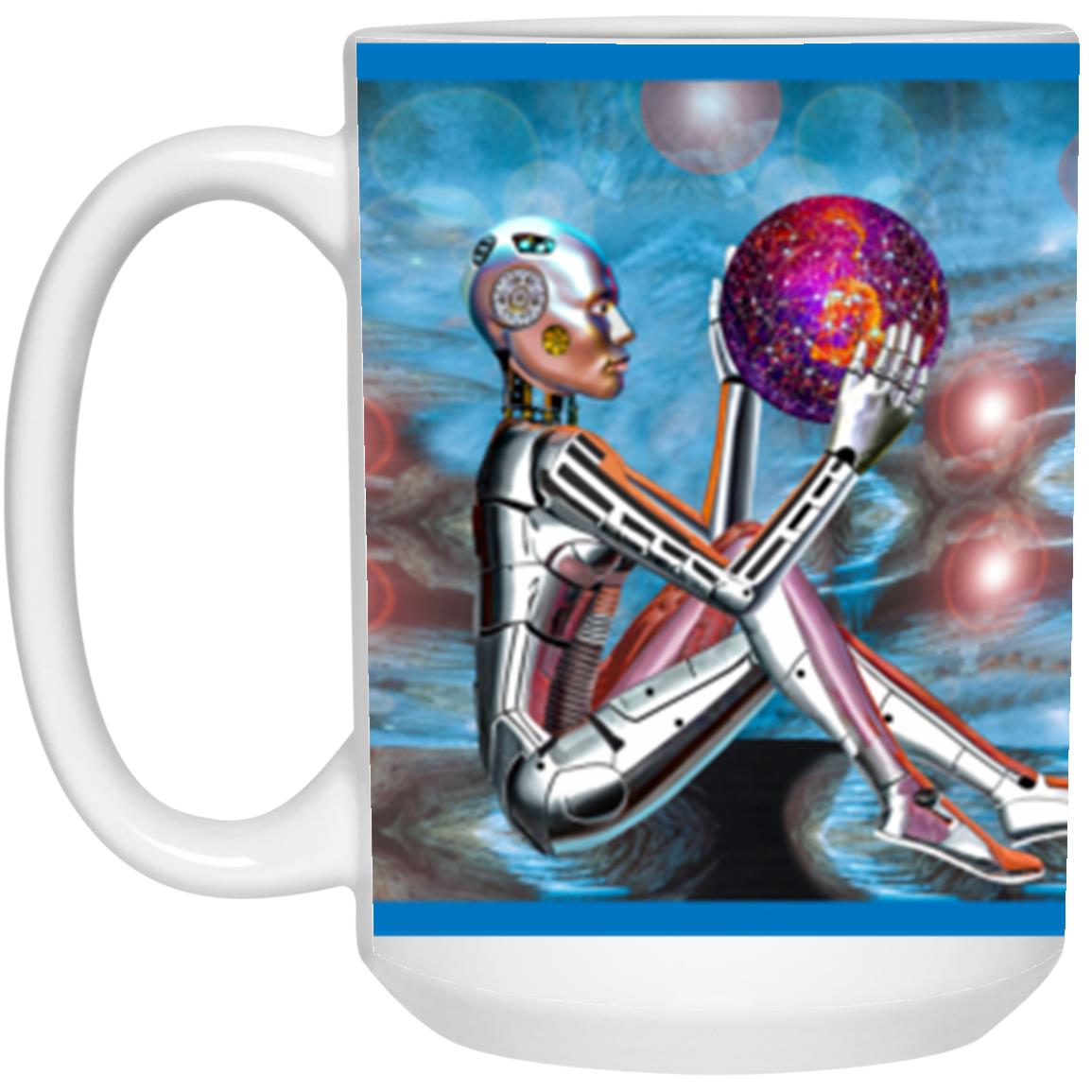 Time Glider - 15oz White Mug