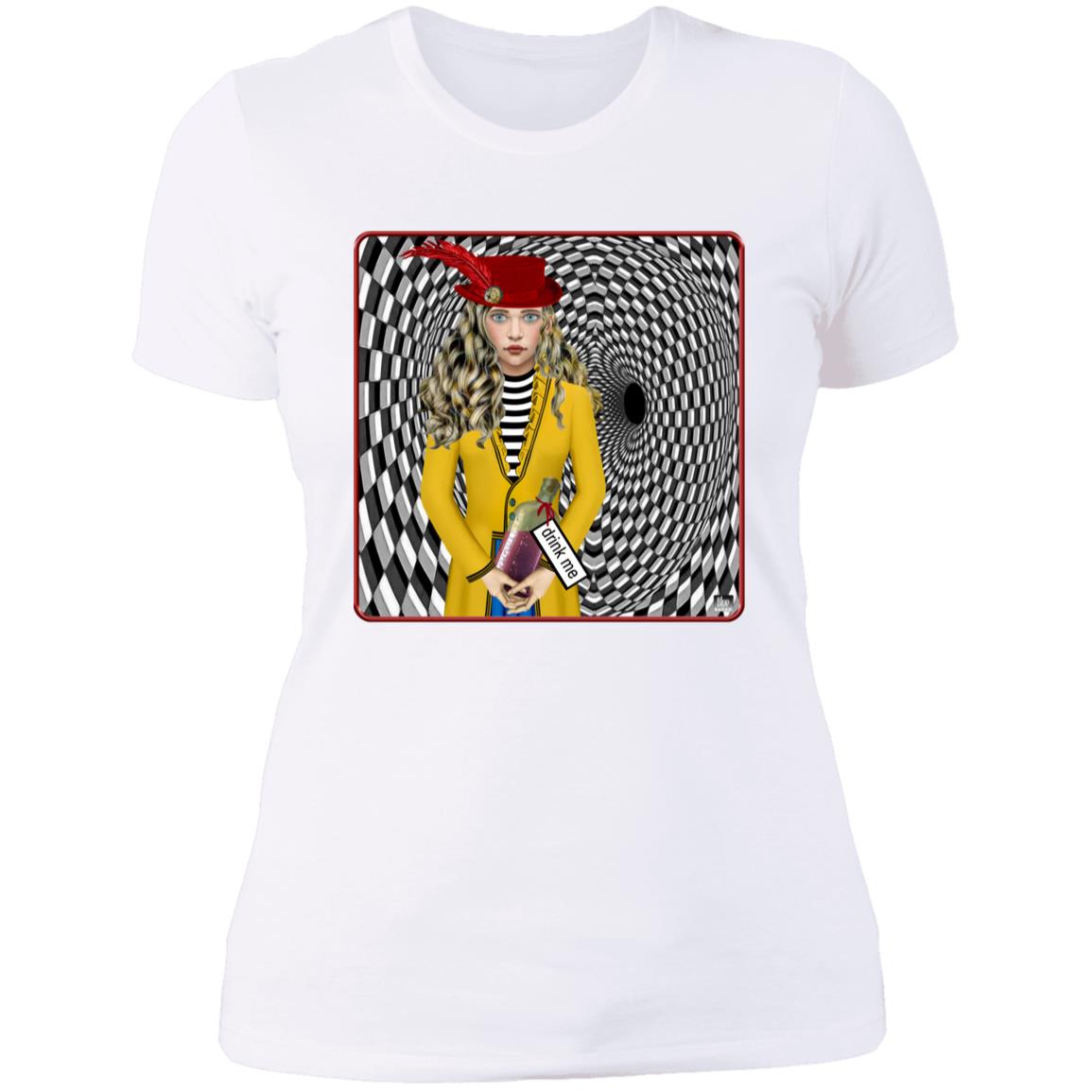 Portrait Of Alice - Women's Fitted T-Shirt