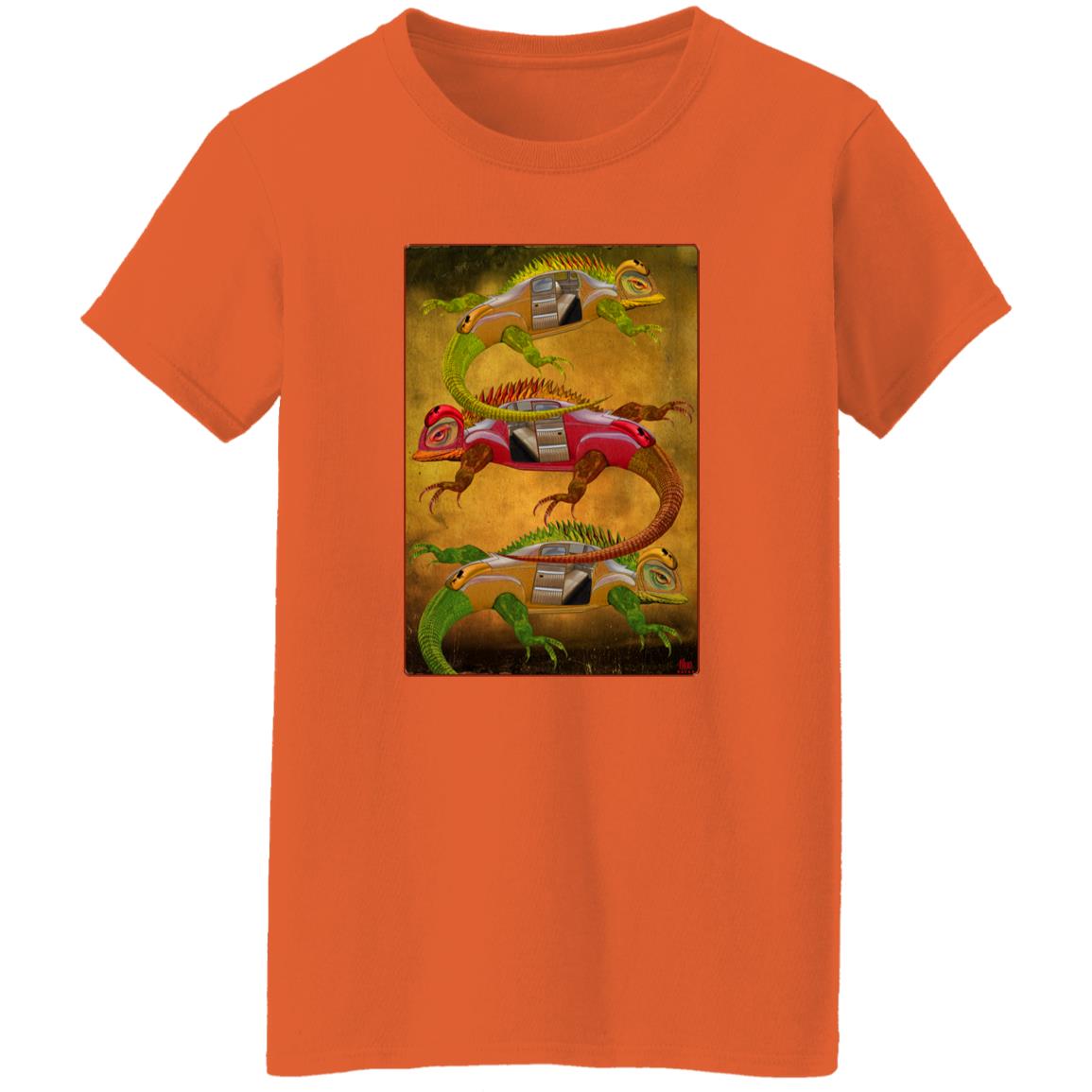 Uber Lizards - Women's Relaxed Fit T-Shirt