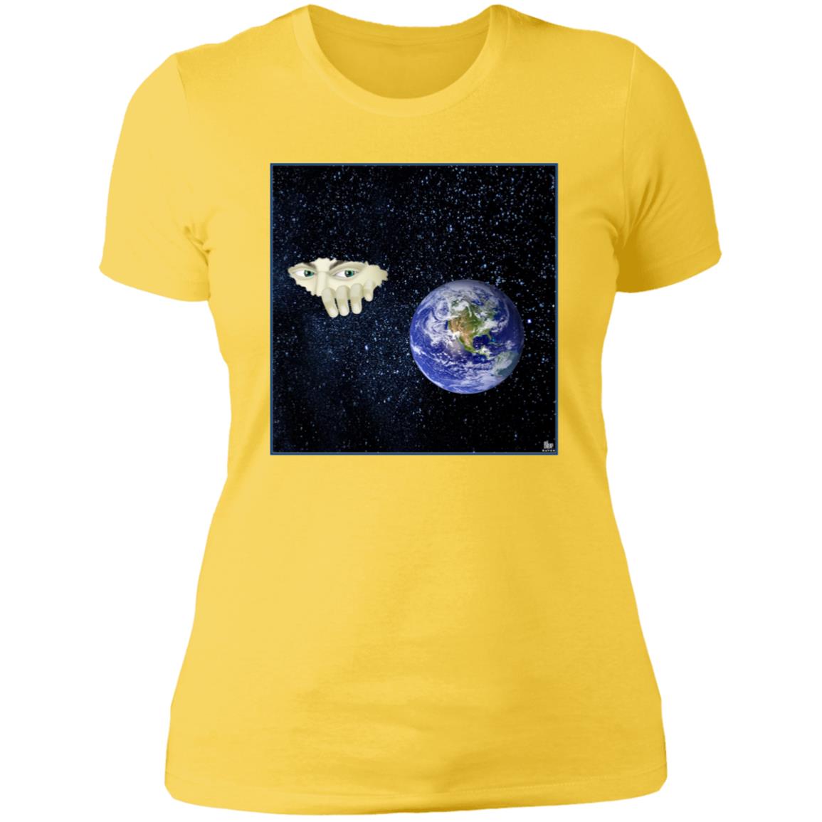 Somewhere Out There - Women's Fitted T-Shirt