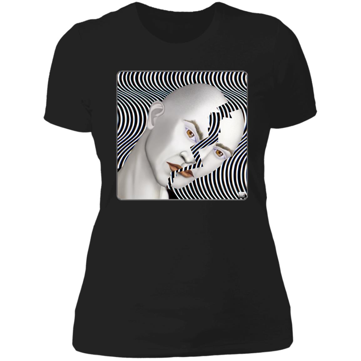 Cracked Until Coffee - Women's Fitted T-Shirt