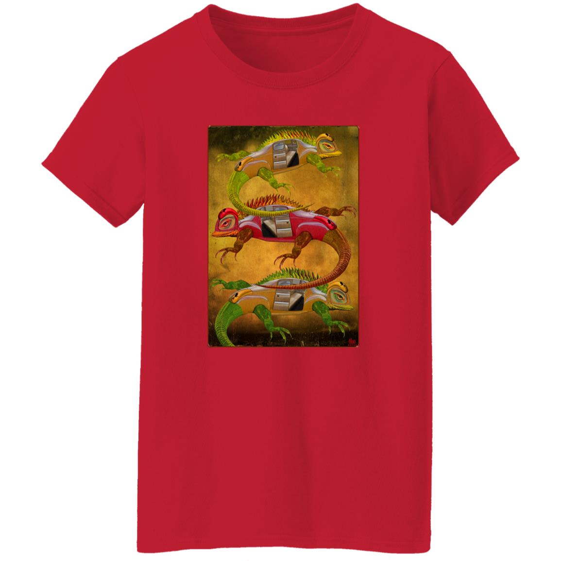 Uber Lizards - Women's Relaxed Fit T-Shirt