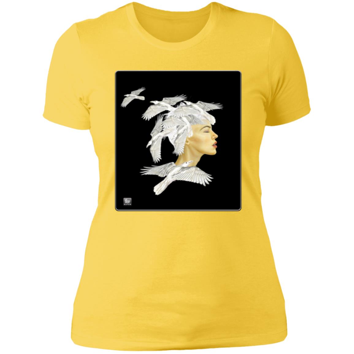 Raven Flight - Women's Fitted T-Shirt